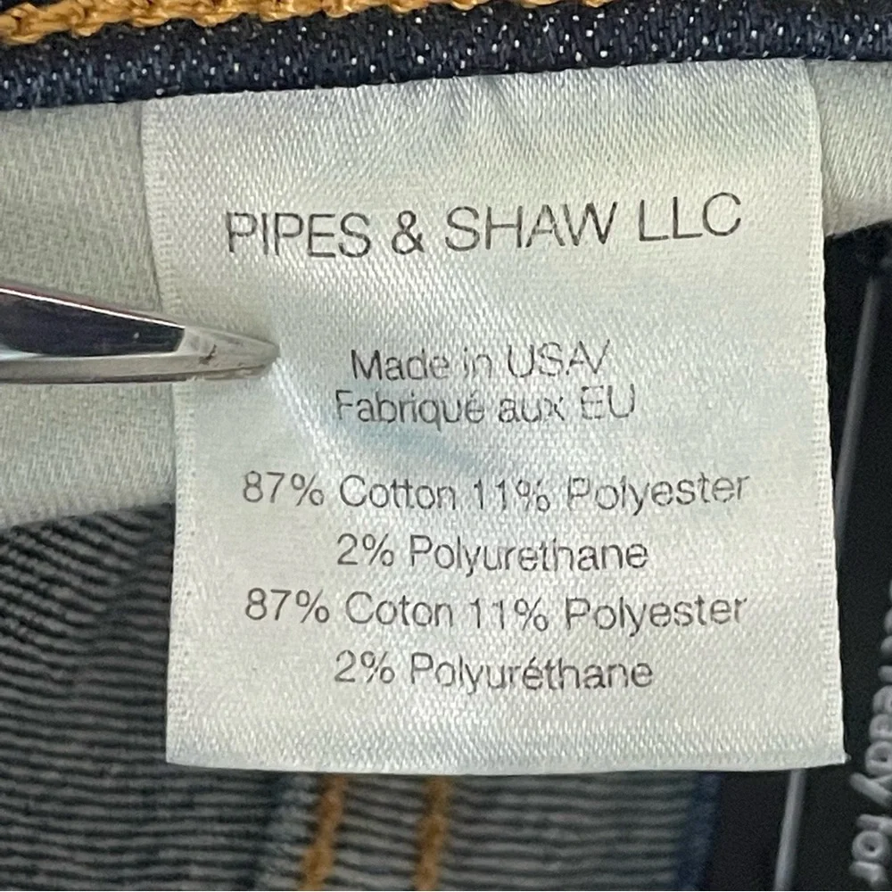 VERONICA BEARD JEANS NWT KATE 10” HIGH RISE SKINNY JEANS 24 VINTAGE WITH FRAY - Picture 13 of 14